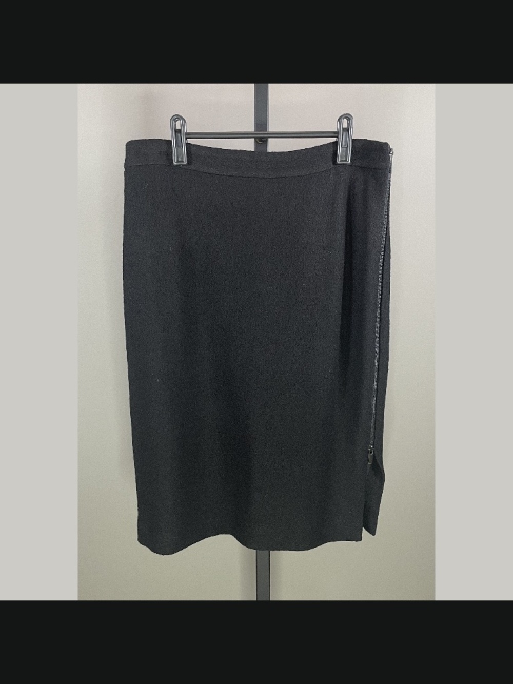 NEW Banana Republic Skirt Womens 12 petite black pencil straight cocktail career
